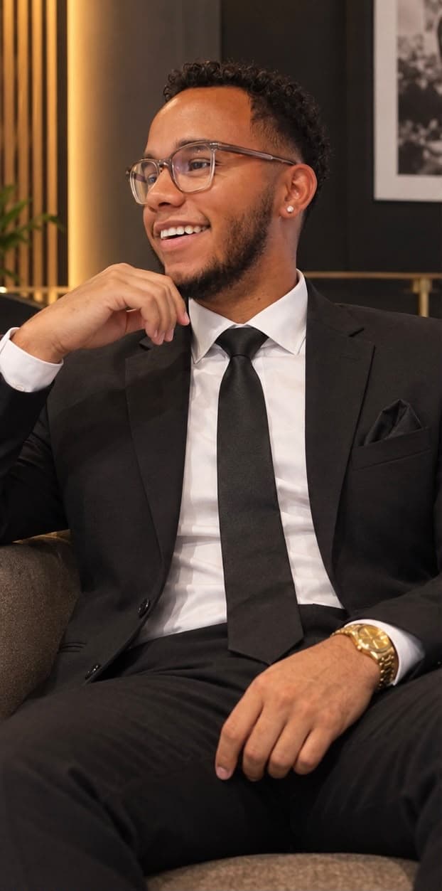 Jaider Feliciana, smiling